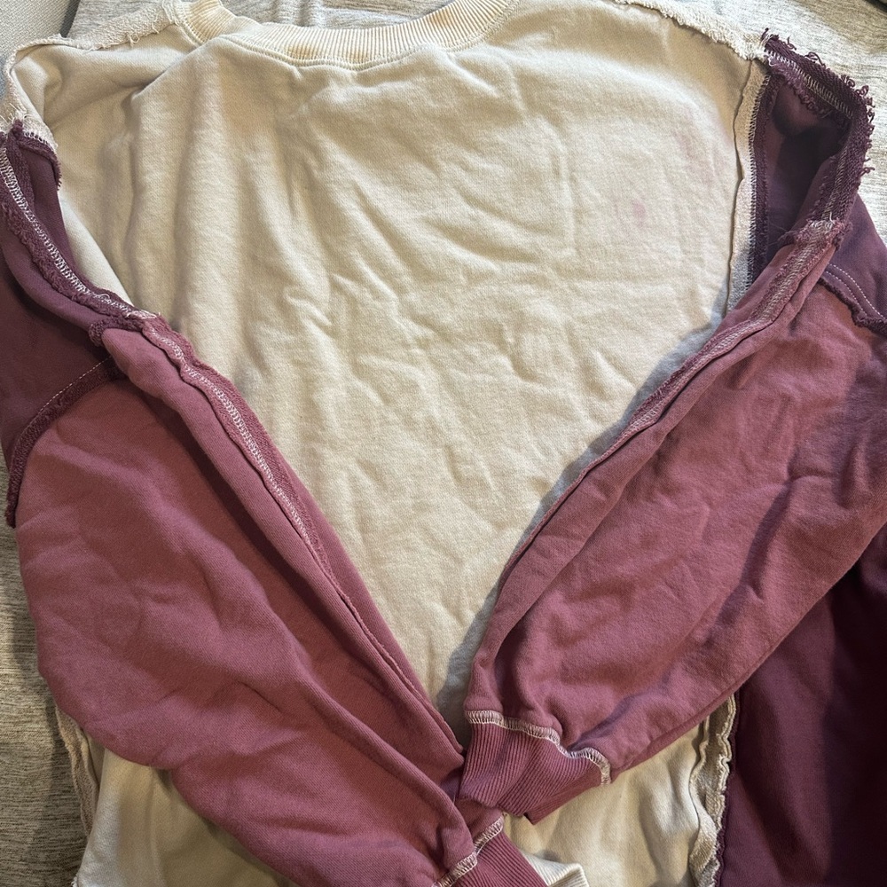 Two-Tone Long Sleeve Shirt